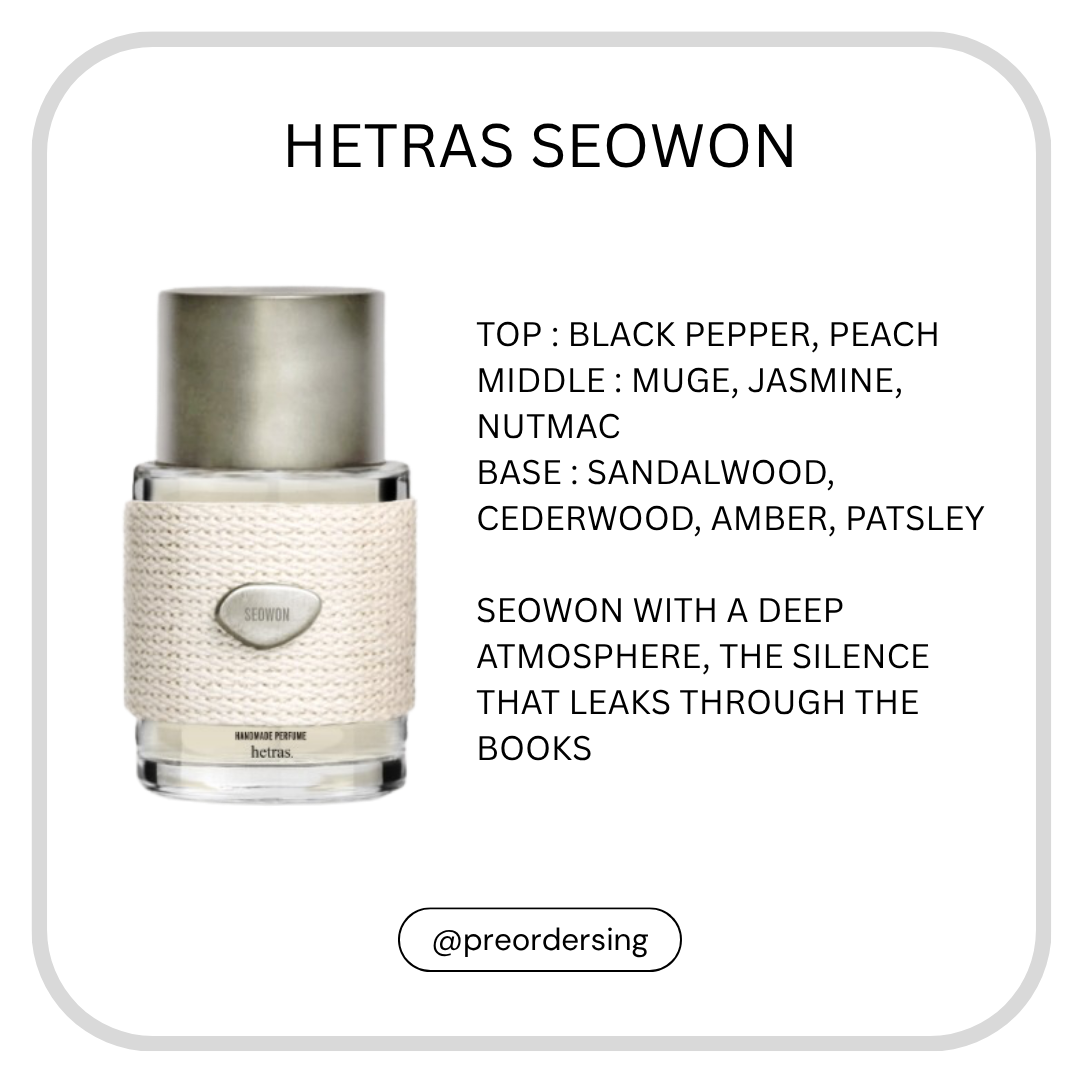 HETRAS Handmade Perfume 50ml