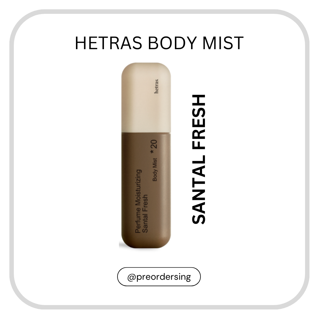HETRAS Double Shot Perfume Body Mist