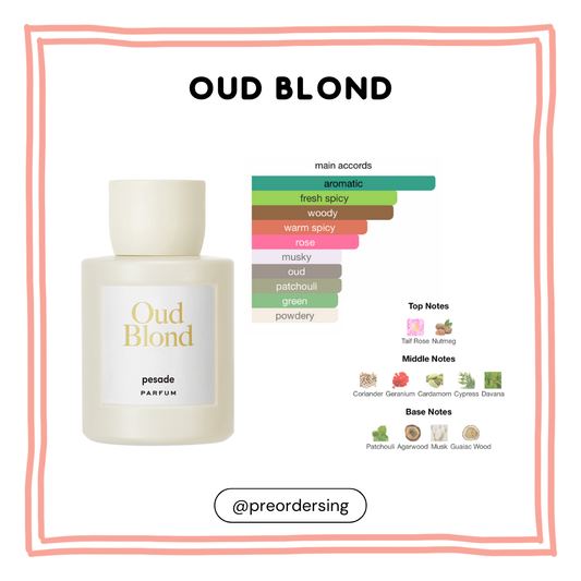 Pesade Oud Blond