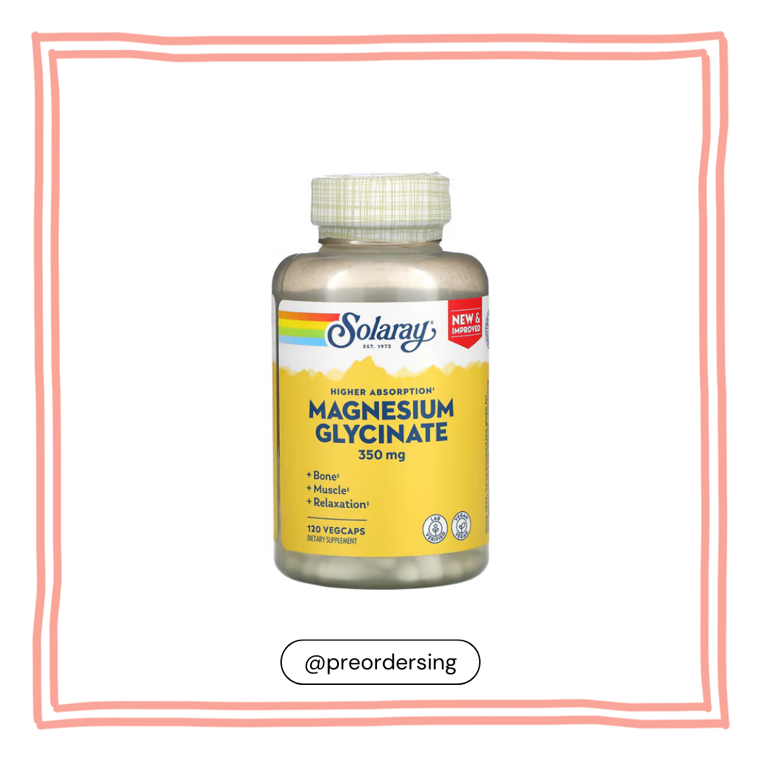 Solaray High Absorption Magnesium Glycinate 350 mg