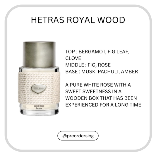 HETRAS Handmade Perfume 50ml