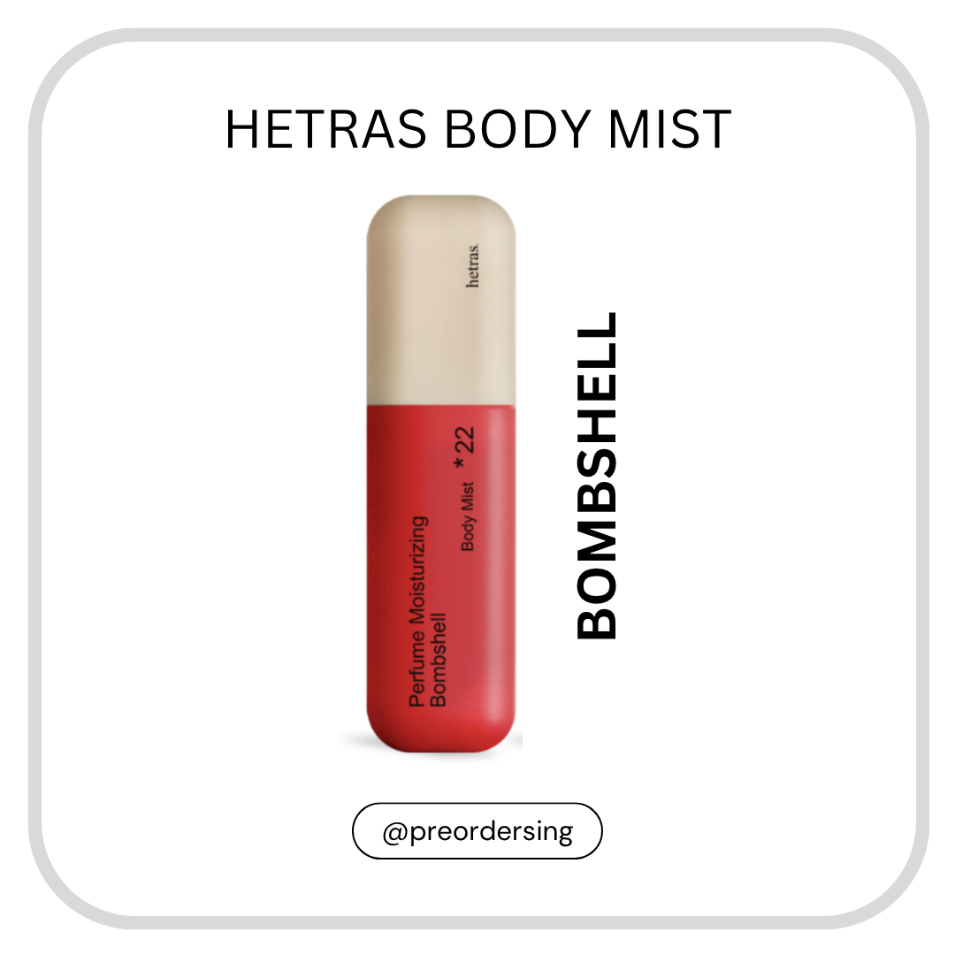 HETRAS Double Shot Perfume Body Mist
