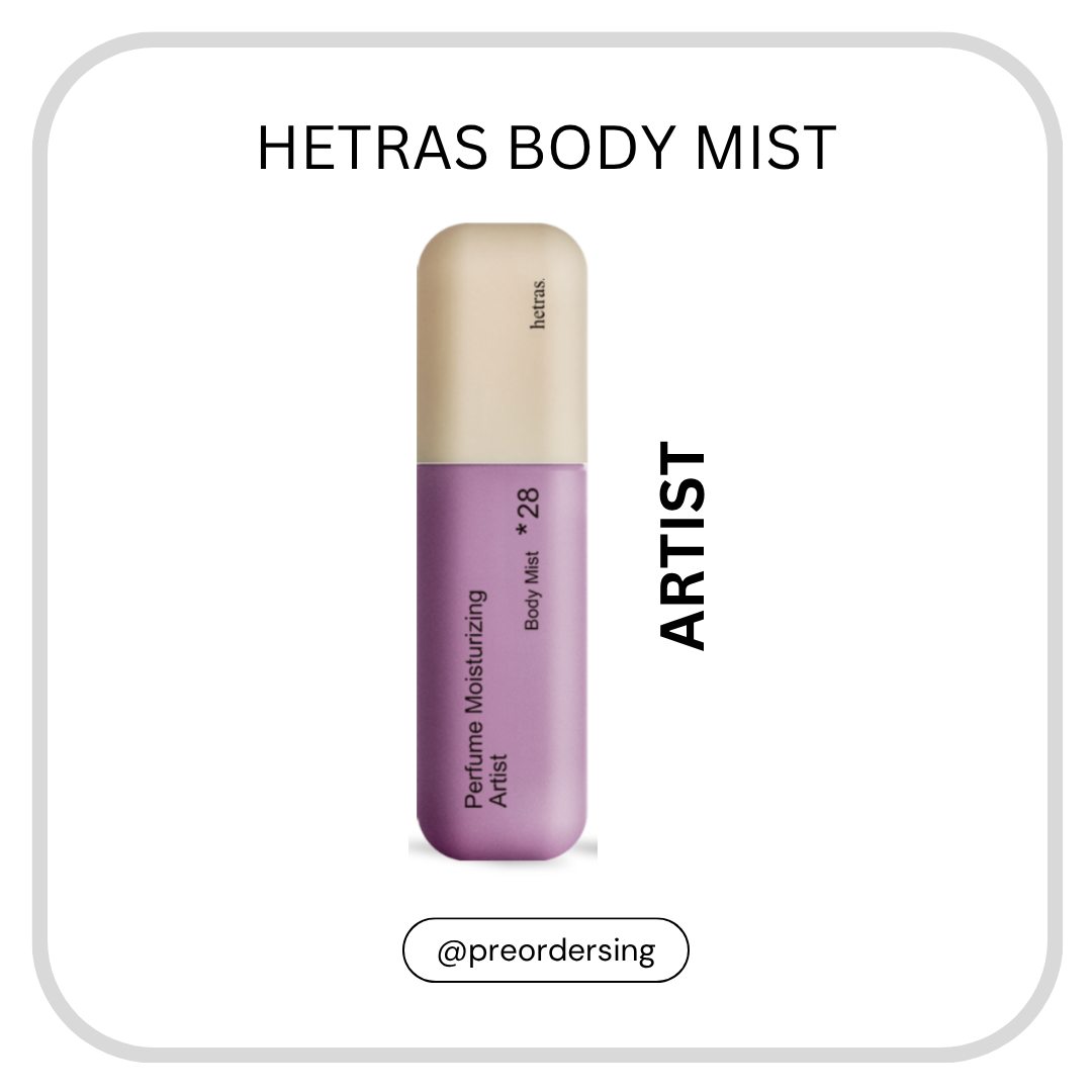 HETRAS Double Shot Perfume Body Mist
