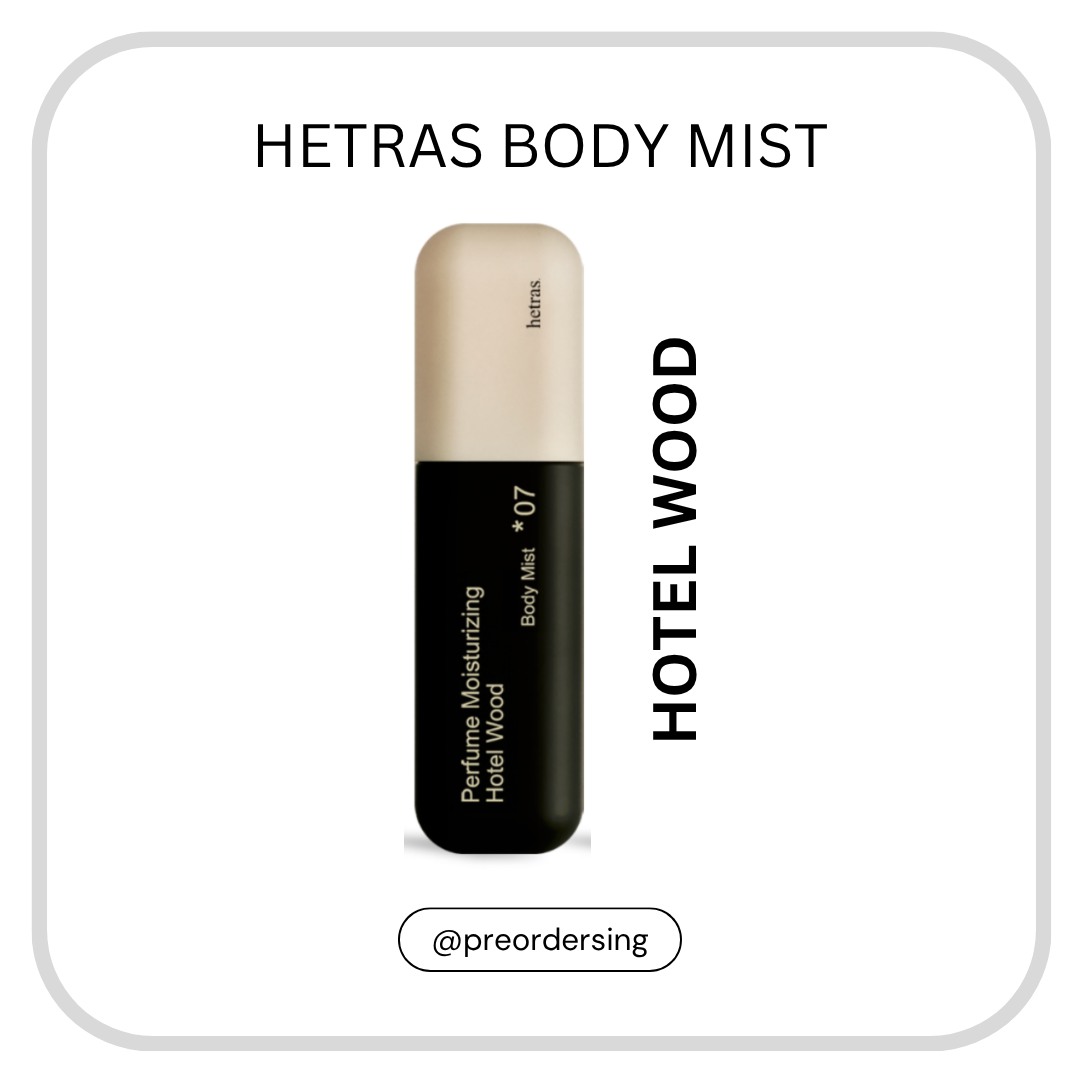 HETRAS Double Shot Perfume Body Mist