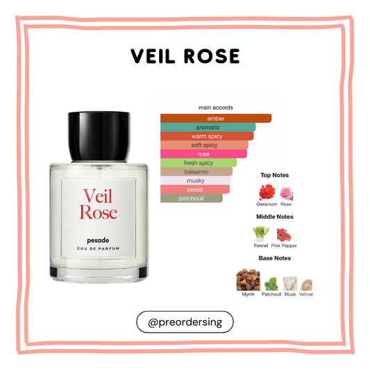 Pesade Veil Rose